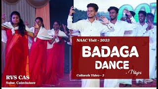 RVS CAS NAAC Cultural  Badaga Dance Performance [upl. by Pack]