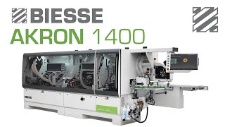 Akron 1400  Single Sided Edgebanding Machine [upl. by Anes85]