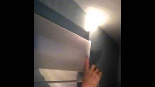 Remove acrylic cover from a fluorescent light fixture [upl. by Boylan]