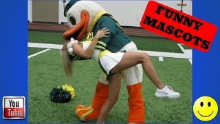 TOP 12 FUNNY SPORTS MASCOTS [upl. by Yvehc528]