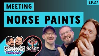 Sprue Goons Podcast  Meeting Norse Paints [upl. by Sucul]