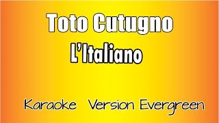 Toto Cutugno  L italiano versione Karaoke Academy Italia [upl. by Leone]