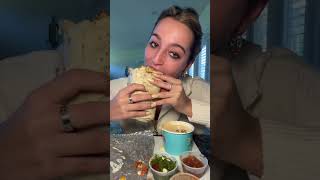 Moes burrito Mukbang [upl. by Weir]