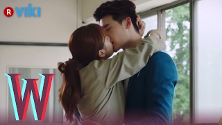 W  EP 7  Lee Jong Suk amp Han Hyo Joos Jailhouse Kiss  Korean Drama [upl. by Sturges]