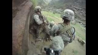 COMBAT FOOTAGE Soldiers Ambushed In Kunar Provence [upl. by Denbrook616]