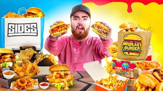 The SIDEMEN vs MR BEAST BURGER Mukbang [upl. by Belen]