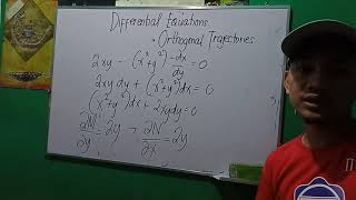 Differential Equations Applications  Orthogonal Trajectories [upl. by Attiuqaj]