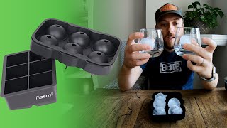 Round Ice Ticent Ice Cube Tray Review [upl. by Norraa]