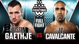 Justin Gaethje vs Gesias Cavalcante  WSOF 2 2013 [upl. by Maharba]