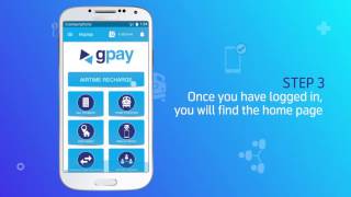 GPAY App Tutorial  Login amp Wallet Refill [upl. by Araeic]