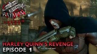 Batman Arkham City  Harley Quinns Revenge DLC  Walkthrough Part 1 [upl. by Wellesley]