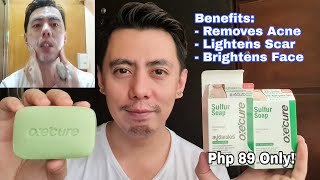 5 TIPS HOW TO CORRECTLY USE OXECURE 2021 BEST SULFUR SOAP FOR ACNE amp SCARS amp LIGHTENS FACE REVIEW [upl. by Inna]