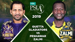 Match 3 Full Match Highlights Quetta Gladiators vs Peshawar Zalmi  HBL PSL 4  2019 [upl. by Niac]