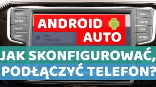 Android Auto Jak podłączyć telefon do samochodu [upl. by Atteynad]