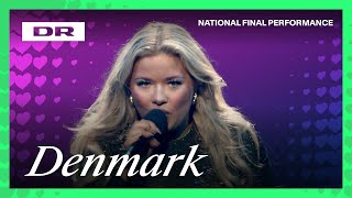 Sissal  Hallucination  Denmark 🇩🇰  National Final Performance  Eurovision2025 [upl. by Annael]