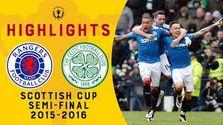 Rangers Win Dramatic Derby Shootout  Rangers 22 Celtic 54  Scottish Cup SemiFinal 201516 [upl. by Mook]