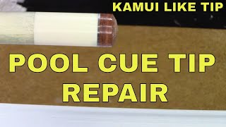 Pool Cue Tip Repair [upl. by Eveleen]