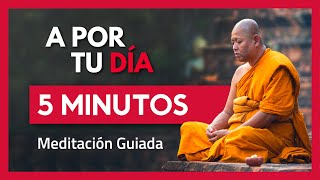 ☀️Mindfulness MEDITACIÓN de la MAÑANA Corta 5 Minutos para ¡EMPEZAR EL DÍA [upl. by Lehctim]