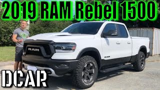 2019 RAM Rebel 1500 Quad Cab 4x4 Review  A Luxurious WellEquipped OffRoader [upl. by Pieter391]