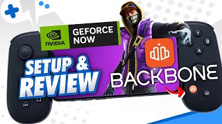 BACKBONE One Review for GeForce NOW  SETUP amp Gameplay [upl. by Sonnie]