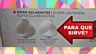 👉El SECRETO 😱❓ de los Tonos super ACLARANTES – Aprende usar el tinte Triple 000  Tips [upl. by Esahc]