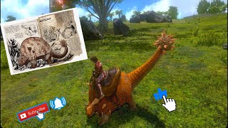 Como tamear al Doedicurus en ARK mobile [upl. by Bohner]