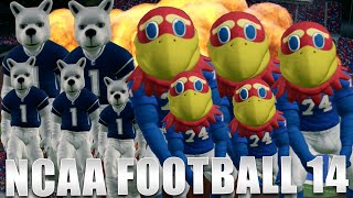 Thursday Throwback NCAA Football 14 Mascot Game [upl. by Eehtomit149]