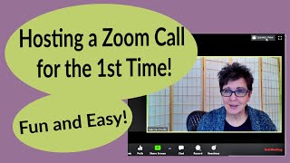 How to Host a Zoom Call for the First Time  Fun and Easy Online Connection [upl. by Novy]