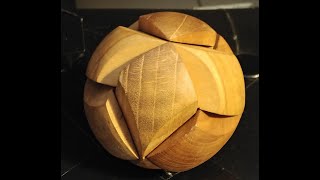 The EASY Way to Solve Wooden Ball Puzzle [upl. by Melc]