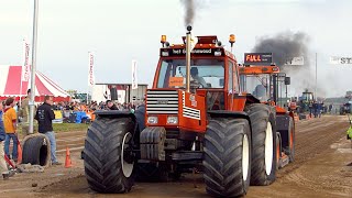 Boerensport Klasse  Trekkertrek Dirksland 2015  Tractorpulling [upl. by Heurlin497]