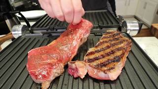 Simple Steak Recipe Electric Grill [upl. by Harper]