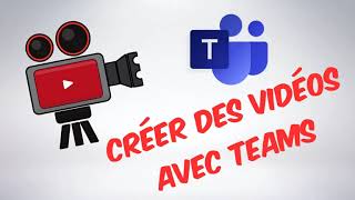 Enregistrer une vidéo pédagogique avec Teams [upl. by Enamrahs]