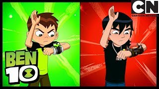 Ben 10 Français  Le portail 1ère partie  Cartoon Network [upl. by Yenitirb]