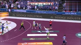 Slovénie VS France quarterfinal Championnat du Monde de Handball 2015 HDRIP [upl. by Leval]