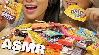 ASMR Chocolate SISTERS EATING SOUNDS  SASASMR [upl. by Assirolc]