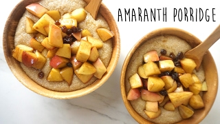 AMARANTH PORRIDGE  ELECTRIC FOOD RECIPE [upl. by Sergio]