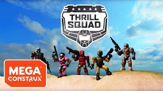 Thrill Squad Part 1  Halo  Mega Construx [upl. by Nelleus169]