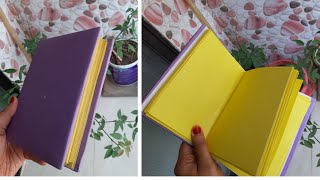 Notebook Making  Diary Making  DIY Diary [upl. by Jaeger]