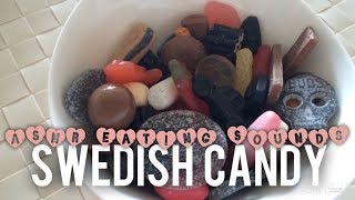 Candy King Swedish Candy  ASMR Relaxing Eating Sounds [upl. by Dowski]