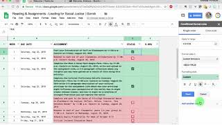 Spreadsheet Magic for Assignment Tracking [upl. by Beatrix]