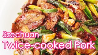 Twice Cooked Pork  Szechuan Stir Fry Pork with Doubanjiang 回鍋肉 [upl. by Camilia]