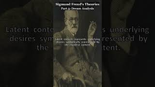 Freudian Theory Part 5 Dream Analysis [upl. by Gosnell]