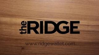 The Ridge Wallet  RemovingInstalling the Money Clip [upl. by Buffo934]