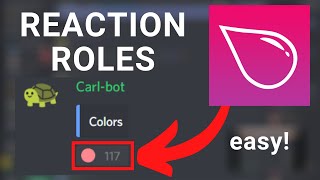 How To Make Reaction Roles on Discord 2024 [upl. by Drofniw]