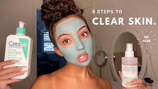 the long awaited skincare routine  my secret to clear skin revealed [upl. by Stavros]