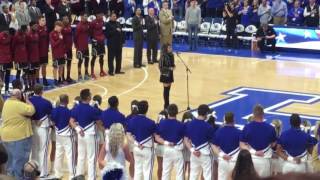 Kirstie Maldonado  National Anthem 12117 [upl. by Mila199]