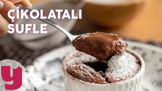 Çikolatalı Sufle Tarifi  Tatlı Tarifleri  Yemekcom [upl. by Almire]