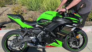 2020 Kawasaki Ninja 650 Exhaust Sound Stock vs Yoshimura Alpha [upl. by Pussej]