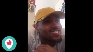 Chris Brown Funny Live Periscope Broadcast Full 12172015 [upl. by Kape]