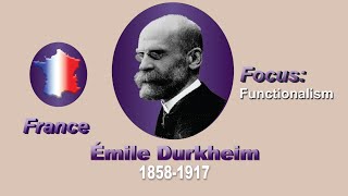 Functionalism and society  Émile Durkheim [upl. by Nednerb468]